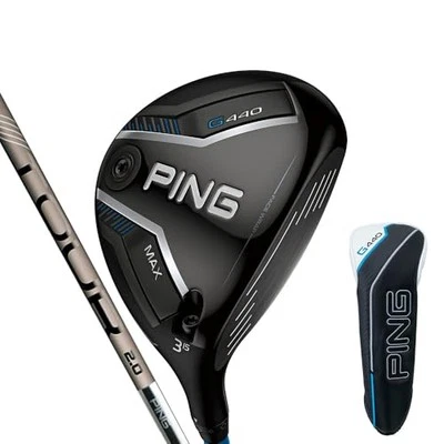 PING G440 MAX Golf Fairway Wood TOUR 2.0 CHROME 65 #7W Loft:21 Flex:S 2025 Model - Image 1 of 4