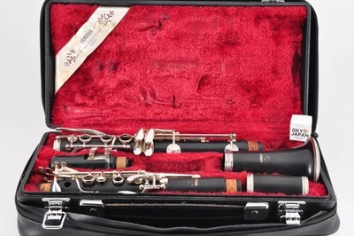 Кларнет Yamaha YCL-452 BB сделано в Японии с чехлом мундштук б/у FM Япония #011798 - Изображение 1 из 4