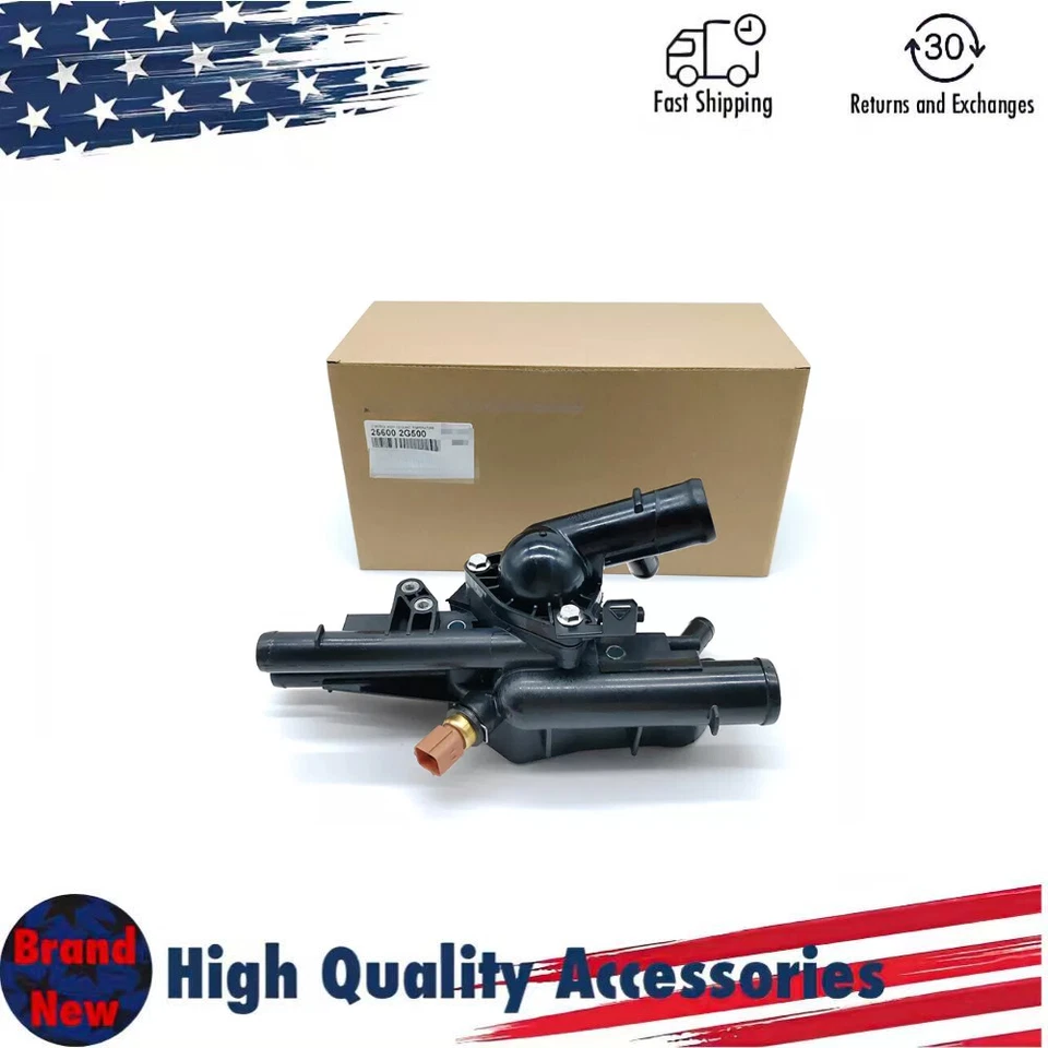 Thermostat Housing for Kia Sorento 2.4L 2011-2015 for Hyundai Tucson 25600-2G500 - Image 1 of 4