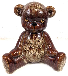 Vintage Ceramic Teddy Bear Ornament - 10" - Picture 1 of 10