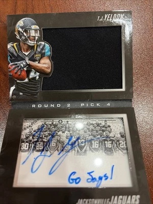 2015 Panini Playbook #56 T.J. Yeldon /5 - Image 1 of 4