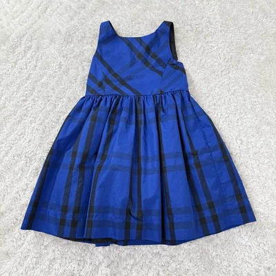 Polo Ralph Lauren Dress Girl 5 Sleeveless Party Formal Preppy Tartan Plaid Check - Image 1 of 4