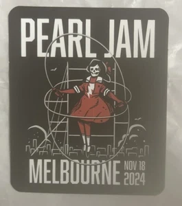 PEARL JAM 18. NOVEMBER 2024 MELBOURNE KONZERT AUFKLEBER - Bild 1 von 1