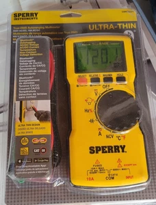 Sperry Instruments DM6850T Digital Multimeter, Thin, TRMS, Bluetooth, Autoran... - Picture 1 of 2