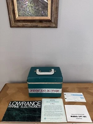 Buscador de peces Lowrance Lo-K-Tor de colección con manual Foto 1 de 4