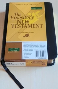 The Expositor's New Testament KJV Counselor's Edition by Jimmy Swaggart Leather - Bild 1 von 5