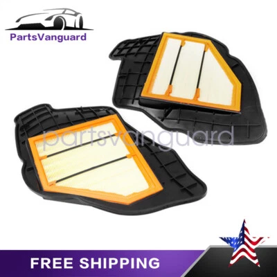 Juego de filtros de aire del motor izquierdo + derecho para BMW 550i xDrive 2011-2016 Foto 1 de 4