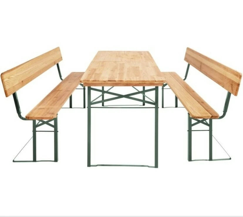 New collapsible table & bench set, suitable for outdoors - Image 1 of 1
