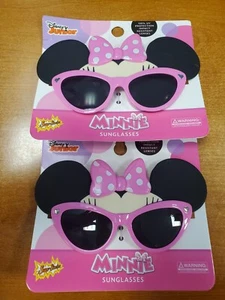 2 Pack: Minnie Mouse Sunglasses 100% UV Protection Sun-Staches - W2A - Picture 1 of 2