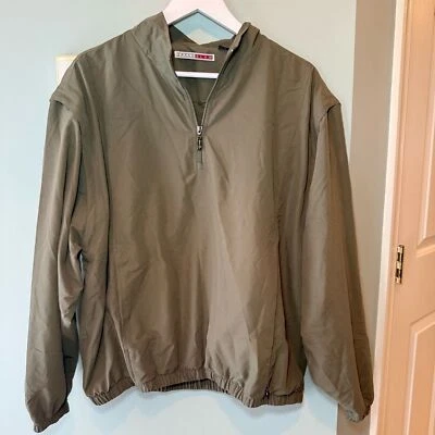 Vintage Olive Green Grand Slam Golf Windbreaker Men’s Large - Image 1 of 4