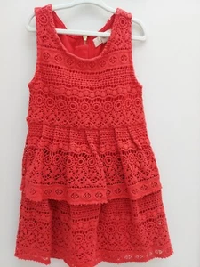 Vestido de Navidad rojo de vacaciones talla Peek para niñas pequeñas - Imagen 1 de 4
