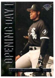 Frank Thomas White Sox ~ 1995 Blattöffnungstag ~ KOSTENLOSER VERSAND - Bild 1 von 1