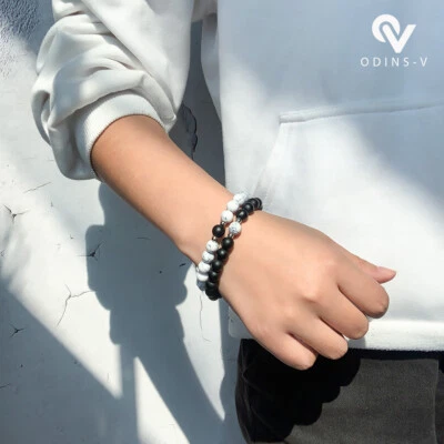 Valentines Gift for Him/Her/Boyfriend Girlfriend Men Women Couple Lover Bracelet - Image 1 of 4