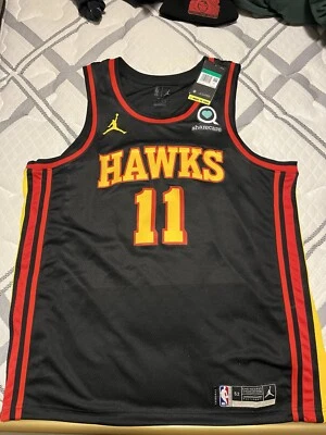 Camiseta Trae Young #11 Atlanta Hawks Nike Swingman tamanho 52 DriFit NBA - Imagem 1 de 2