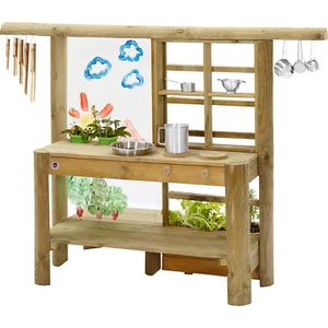 Plum Discovery cocina de barro cocina de juegos al aire libre madera - Imagen 1 de 5