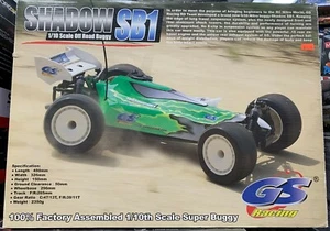 GS Racing SHADOW SB1 1/10 Off Road Buggy RS15ST Pull Start Engine GSC5215APF - Picture 1 of 1
