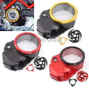 Cubierta de embrague transparente + placa de presión + anillo retenedor de resorte para diapositivas Ducati Xdiavel - Imagen 1 de 15