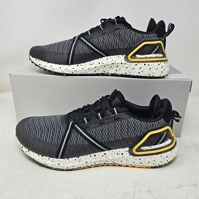 Men's Adidas Solarthon Boost Spikeless Black Yellow Golf Shoe / FZ1024 / Size 11 - Image 1 of 4