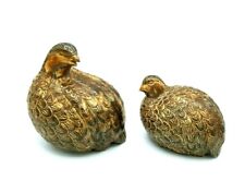 Vintage Armbee Japan Quail Couple Well Crafted Ceramics San Francisco Pottery