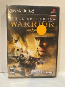Full Spectrum Warrior (Sony PlayStation 2, 2005) ORIGINAL BLACK LABEL