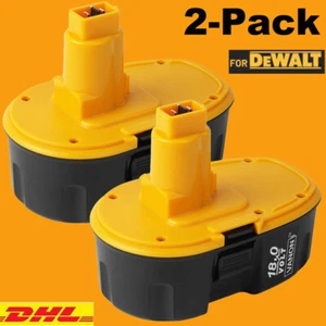 2x 18 voltios XRP para Dewalt DC9096 3,0 Ah NI-MH batería de repuesto DE9503 DE9096 DE9095 - Imagen 1 de 12
