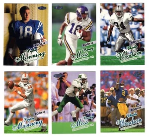 1998 Fleer Ultra Football Complete Set 1-425 Peyton Manning Randy Moss Rookies - Picture 1 of 3