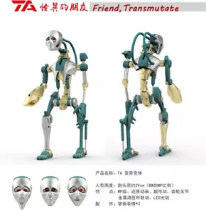 AUF LAGER TransArt Best Wars BWM-01 Strange Friend Transmutate Actionfigur Spielzeug - Bild 1 von 5
