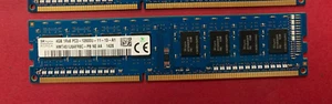 🟢SK Hynix 4GB 1Rx8 PC3-12800U Desktop Ram Memory HMT451U6AFR8C-PB - Picture 1 of 2