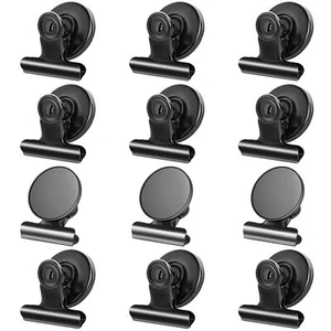 12pack Fridge Magnets Refrigerator Magnets Magnetic Clips Heavy Duty Detailed... - Picture 1 of 7