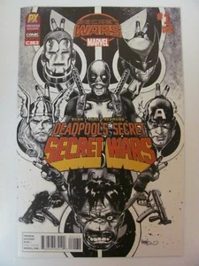 Deadpools Secret Secret Wars #1 Marvel 2015 Series C2E2 PX Variant 9.4 NM - Picture 1 of 2
