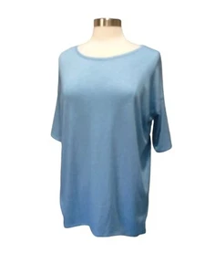 LuLaRoe Womens Randy Heathered Blue Tunic Size XS Extra Small Knit Top NEW - Bild 1 von 6