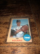 2017 Topps Heritage 50th Anniversary 1968  Buybacks Twins Jim Roland #276
