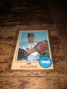 2017 Topps Heritage 50th Anniversary 1968  Buybacks Twins Jim Roland #276