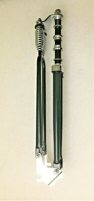 NUEVA horquilla de bicicleta Monark con adaptador de freno de disco tubo de dirección de 9 pulgadas con reductor de 1 1/8 Foto 1 de 4