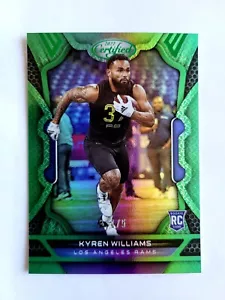 SPECCHIO CERTIFICATO PANINI SMERALDO KYREN WILLIAMS RC 2022! 1/5! 1/1! PRIMO UNO! - Foto 1 di 5