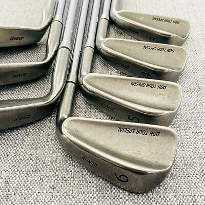 Dunlop DDH Tour Special Iron Set (missing 9-iron) Regular Flex Steel # T501 - Image 1 of 4