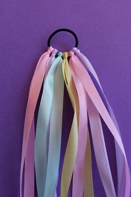 Ohne BOHREN Lenkerfransen Fahrrad Fransen Bändchen Streamer, Wimpel, Woom - Bild 1 von 4