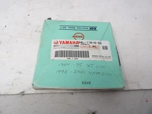 NUEVO Anillos de pistón Yamaha Roadstar XV1600 XT600 GRIZZLY 600 STD OEM 34L-11610-00 - Imagen 1 de 1