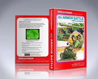 Intellivision UGC - NO GAME - Armor Battle - Image 1 of 3