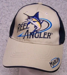 Embroidered Baseball Cap Fishing Marlin Reel Angler NEW 1 hat size fits all - Picture 1 of 2