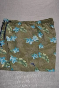 44959-a Tommy Bahama Forrados Verde Diseño Floral Nailon Talla 2XL Adulto Para Hombre - Imagen 1 de 7