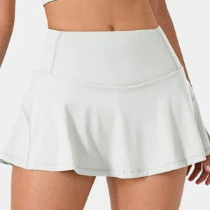 Pleated Tennis Skirt with Shorts - Picture 1 of 41