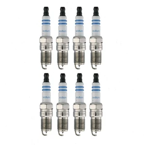 8 pc Bosch Double Iridium Spark Plugs for 1997 Ford F-250 5.4L V8 Ignition lf - Picture 1 of 5