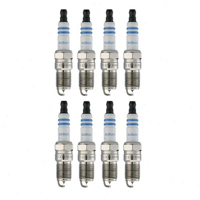 8 pc Bosch Double Iridium Spark Plugs for 1997 Ford F-250 5.4L V8 Ignition lf - Image 1 of 4