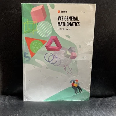 Edrolo VCE General Mathematics Maths Units 1 & 2 - 2023 Edition  - Image 1 of 4