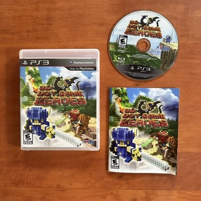 3D 点游戏英雄(PlayStation 3、PS3)完好带盒完整和测试-快速发货 — 第 1/4 张图片