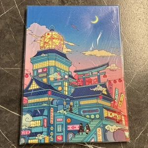 Tngozom Leinwand Anime Poster gerahmt 12”x17” Arcade - Bild 1 von 6