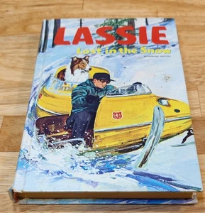 Lassie Lost in the Snow 1969 HC Book by Steve Frazee #1504 - Picture 1 of 12