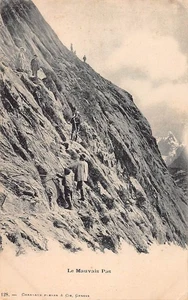 POSTKARTE - SCHWEIZ - LE MAUVAIS PAS - UNGETEILTE RÜCKSEITE - UNBESPIELT - Bild 1 von 2