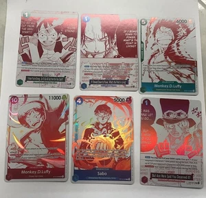 3rd Anniversary Treasure Campaign Pack One Piece TCG | Englisch | 6er Set - Bild 1 von 8